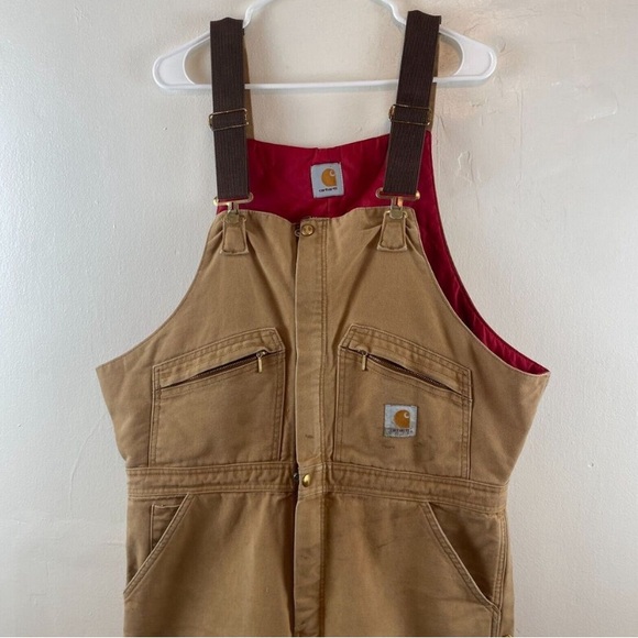 Carhartt Weathered Duck insulated Overalls - Picture 2 of 15